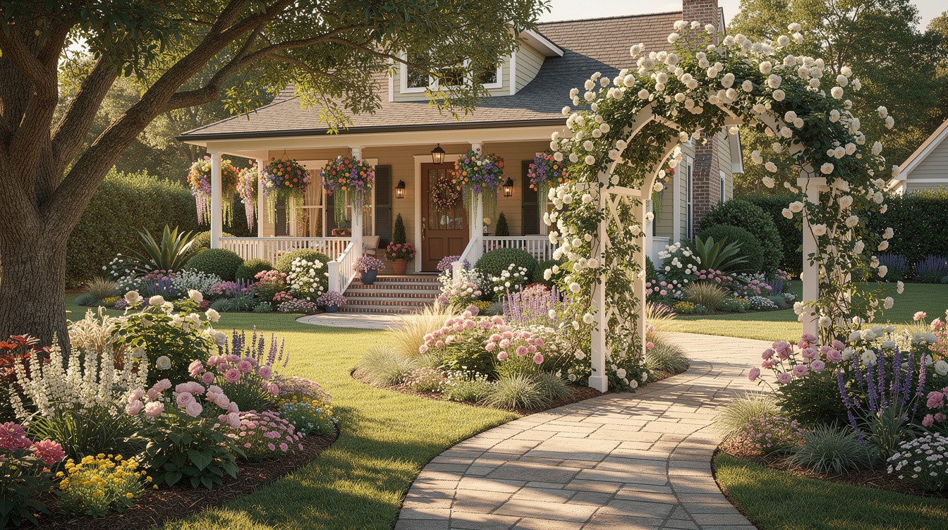 The Live Oak Bungalow Border — Cottage/English garden in Mobile