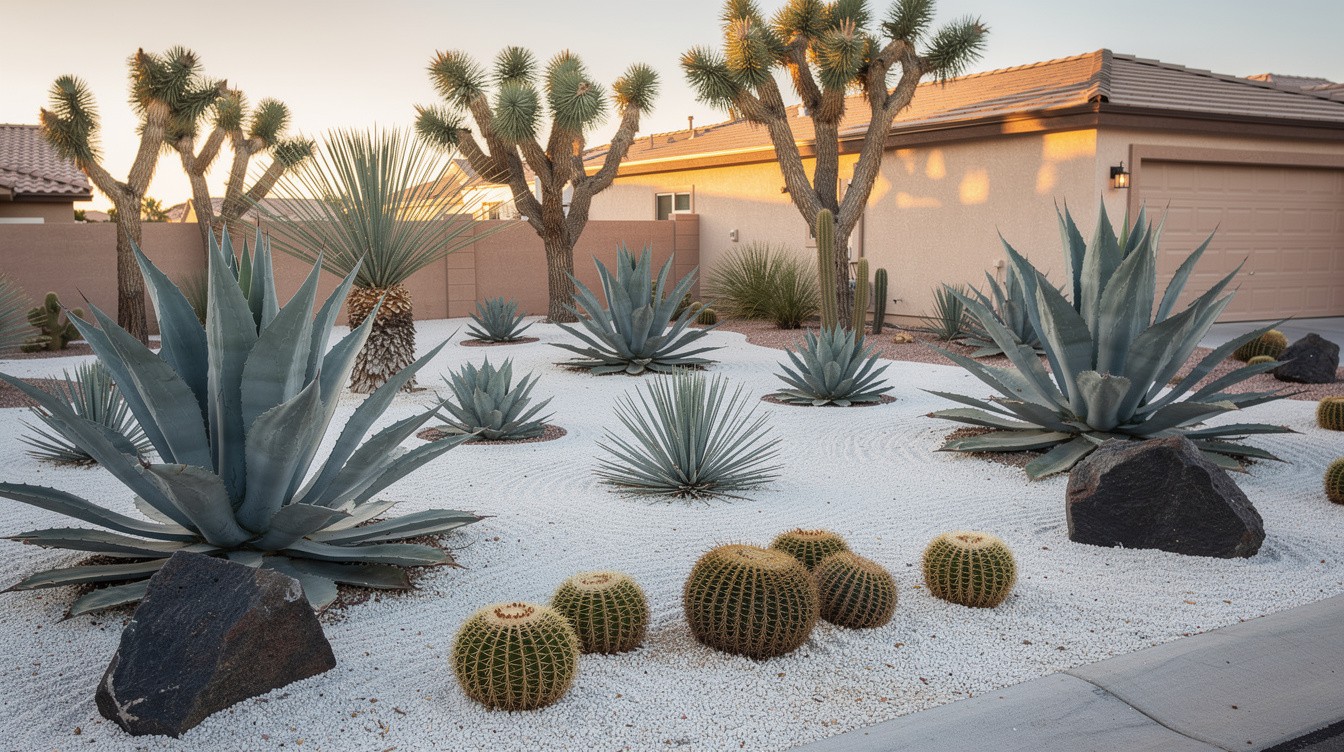 The Agave and Cactus Garden — Desert/Xeriscape garden in North Las Vegas