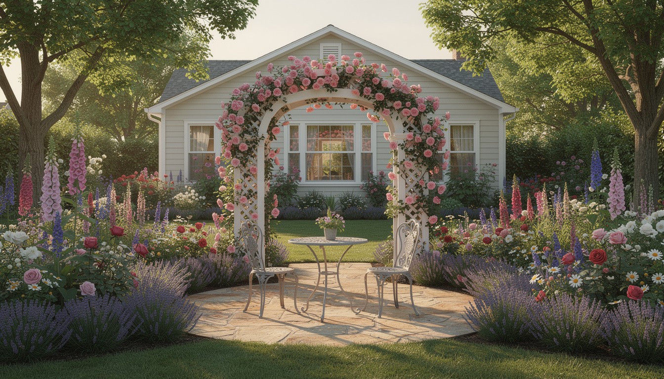 Cottage/English backyard in Omaha, NE