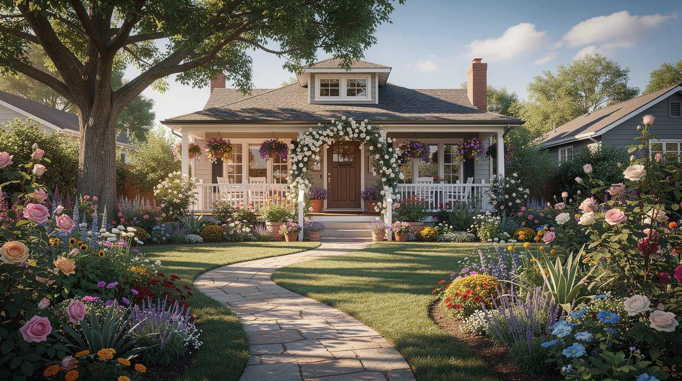 The Bungalow Porch Bloom — Cottage/English garden in Ontario