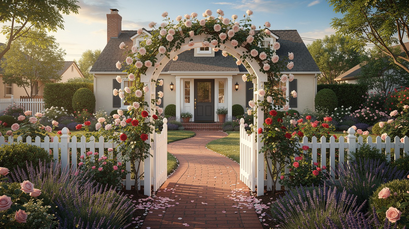 The Picket Fence Rose Walk — Cottage/English garden in Oxnard