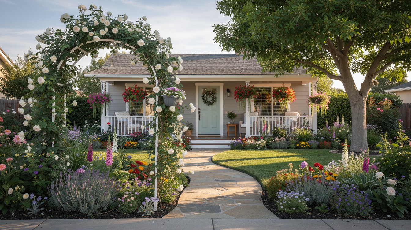 The Porch-and-Posy Bungalow — Cottage/English garden in Oxnard