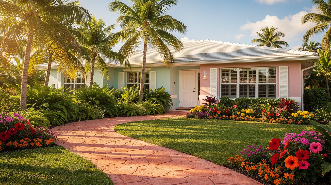 The Key West Color Cottage — Tropical/Lush garden in Pembroke Pines