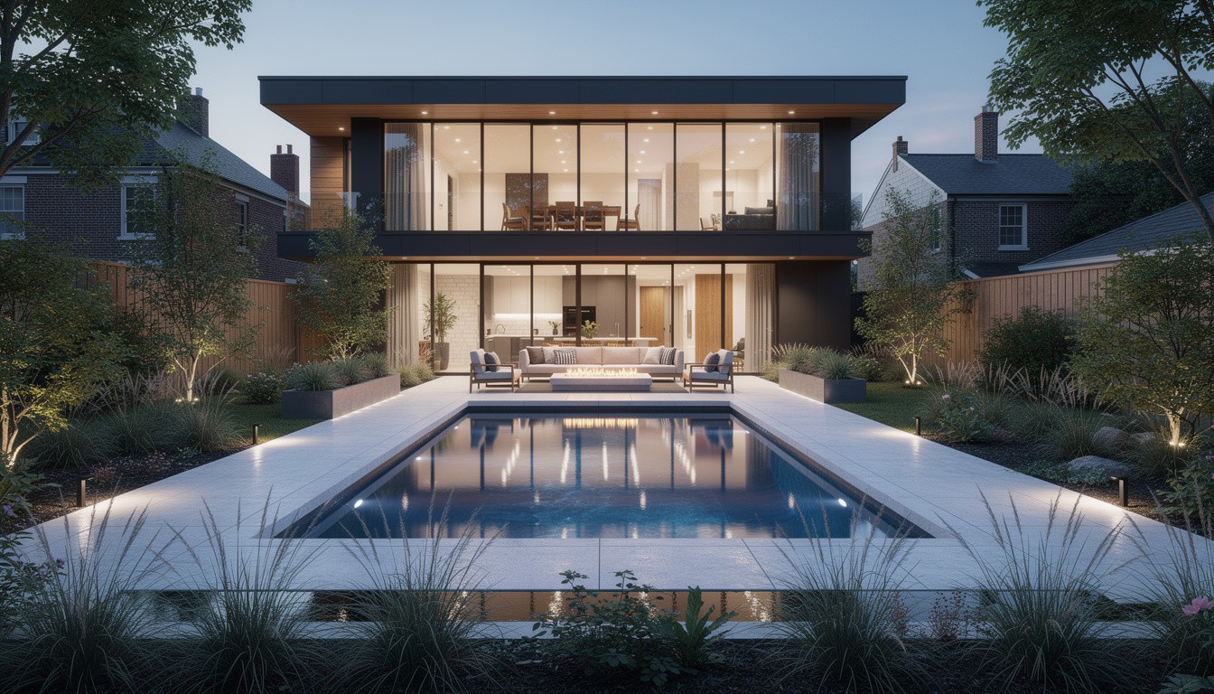 Modern/Minimalist backyard design in Philadelphia, PA