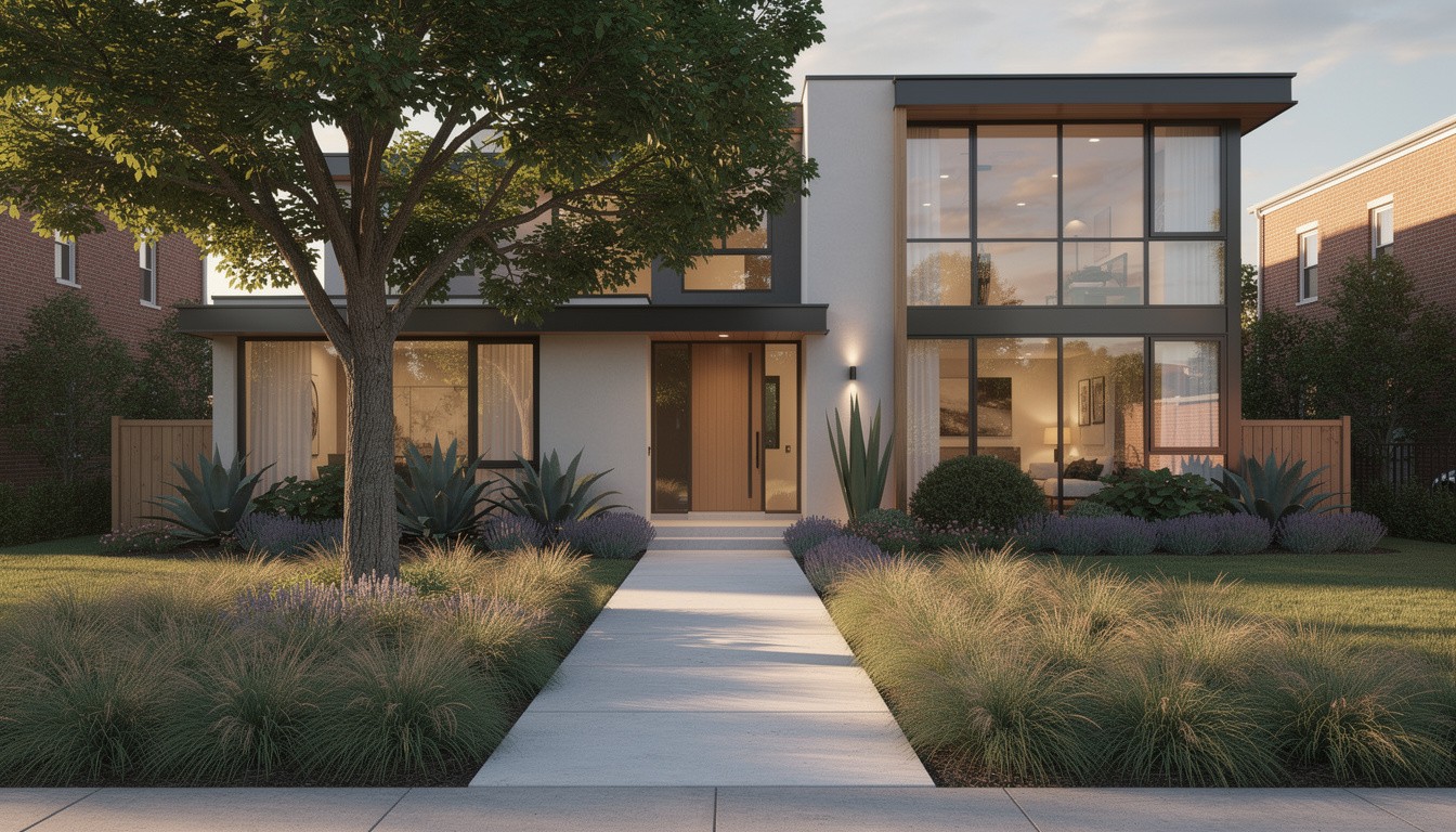 Modern/Minimalist front yard in Philadelphia, PA