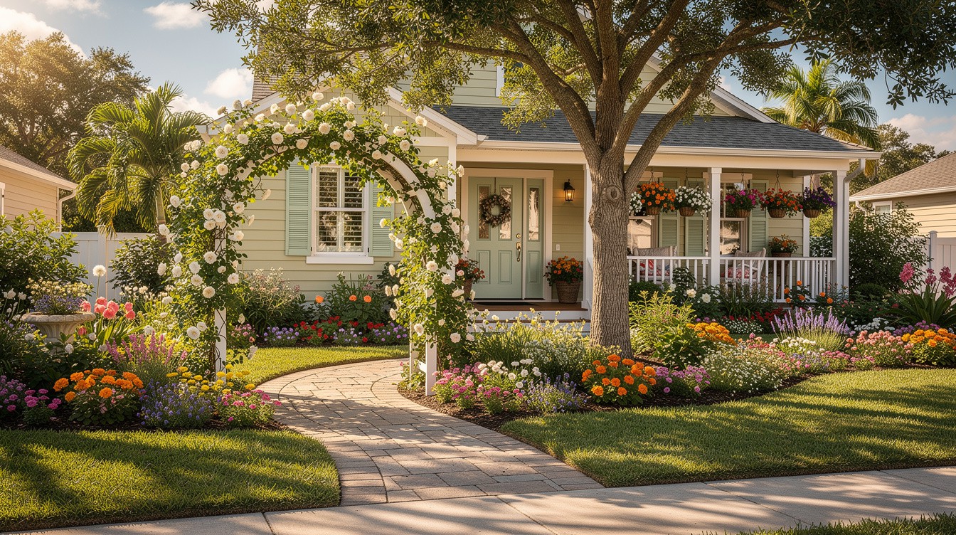 The Shade Tree Porch Cottage — Cottage/English garden in Port St. Lucie