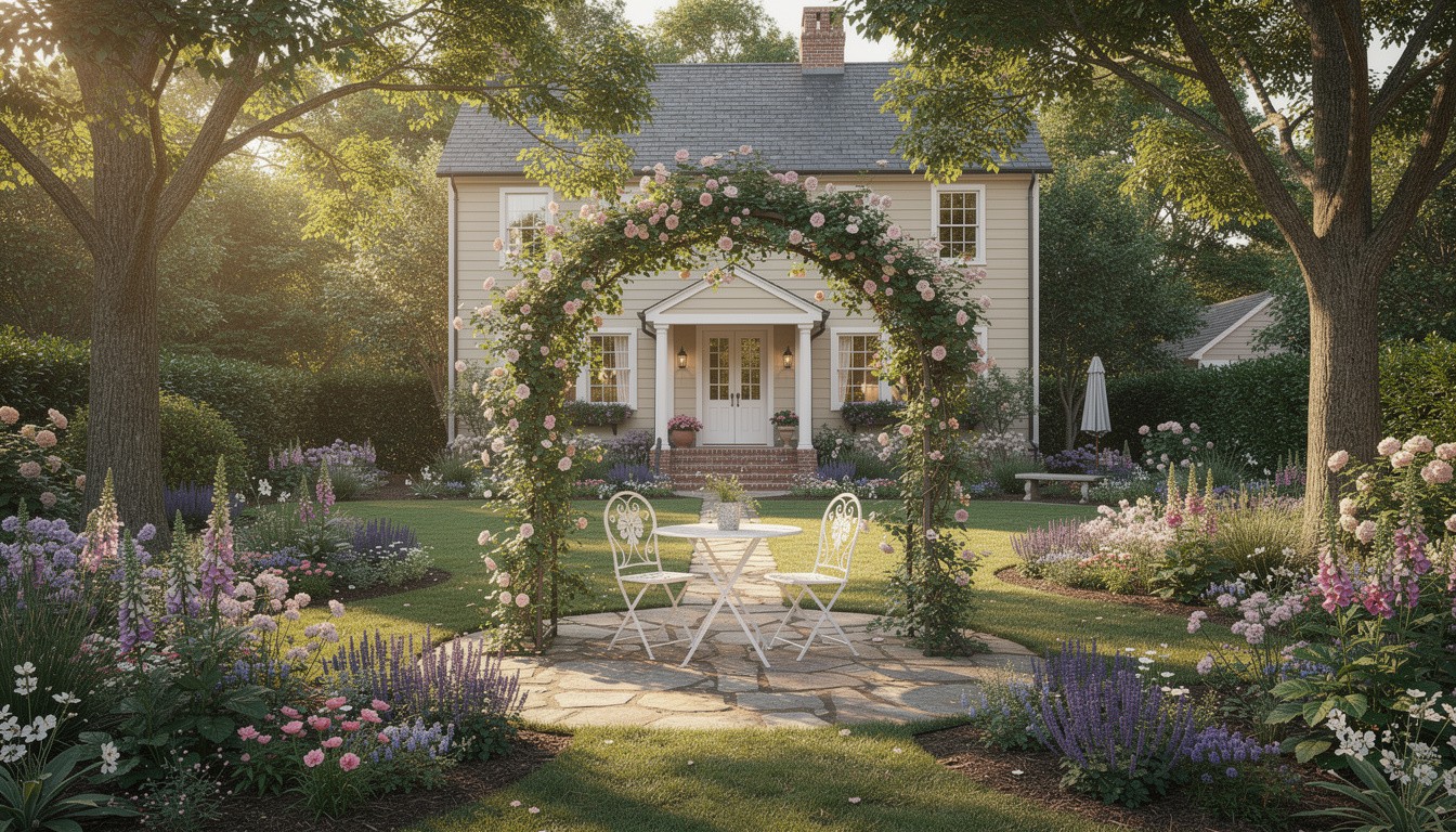 Cottage/English backyard in Raleigh, NC