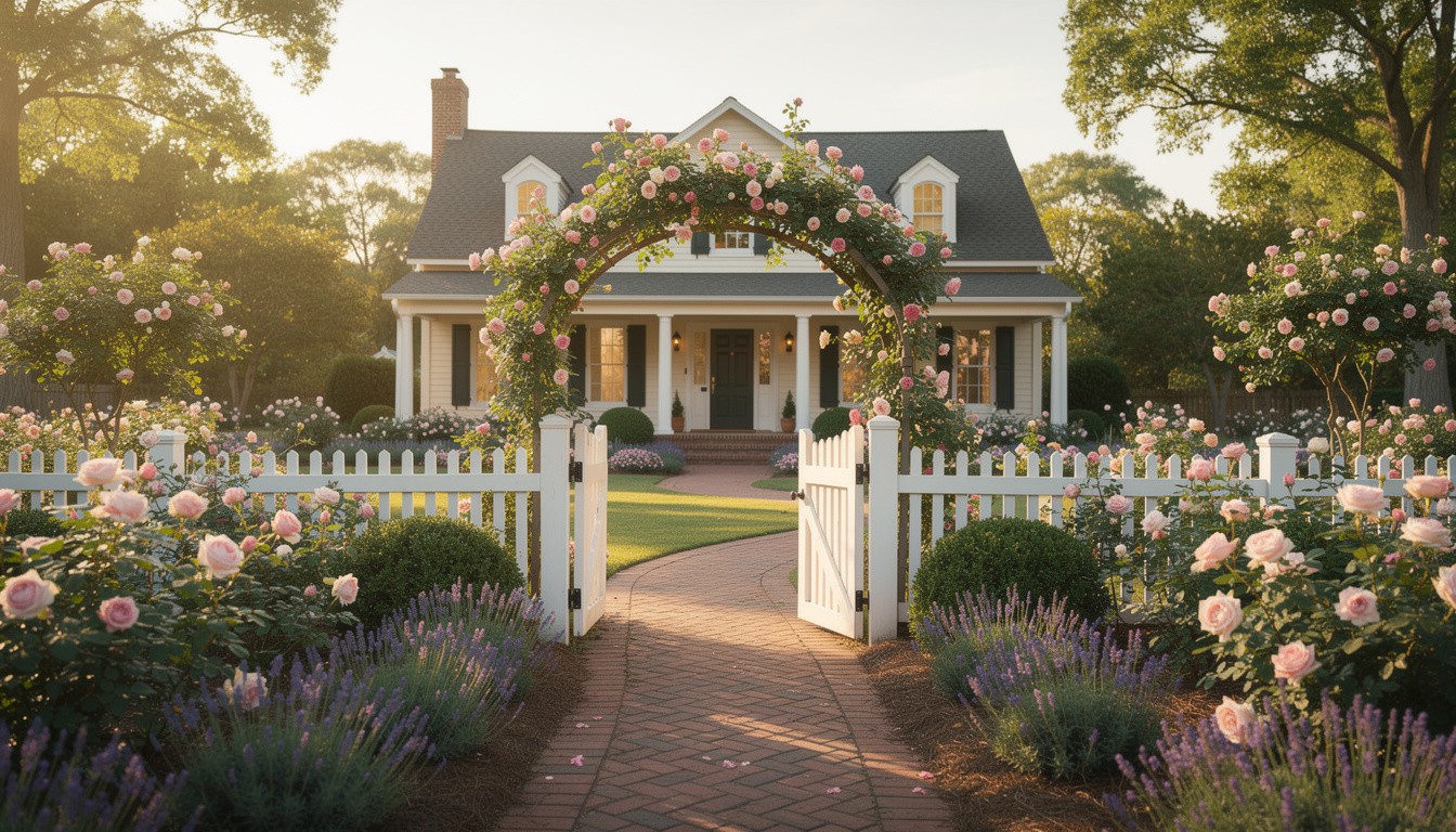 Cottage/English front yard in Raleigh, NC