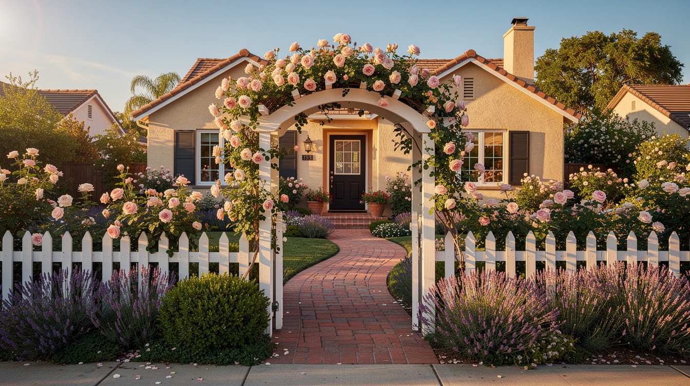 The Rose Arbor Entry — Cottage/English garden in Rancho Cucamonga
