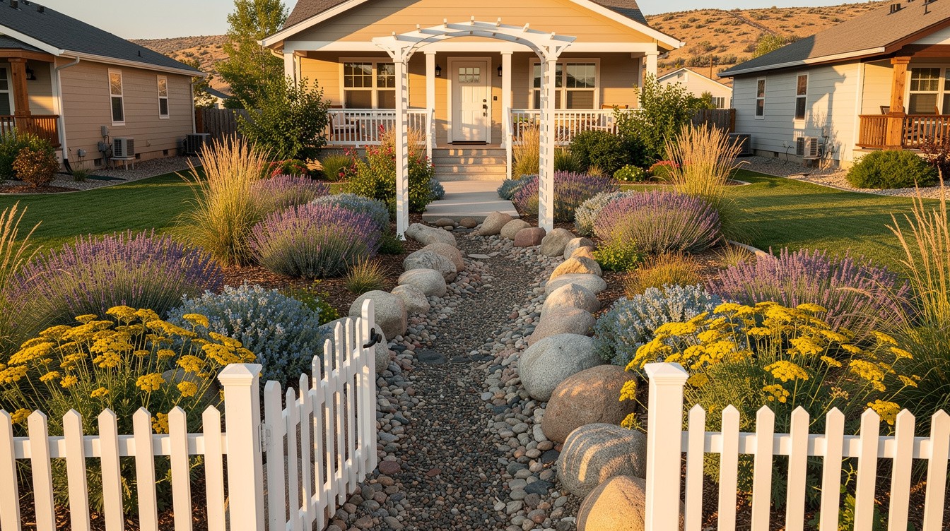 The Dry Creek Cottage Border — Cottage/English garden in Reno