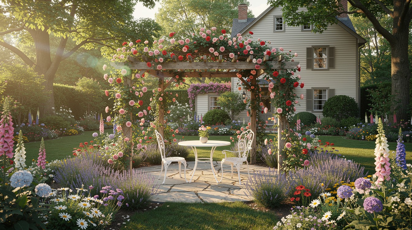 The Rose Pergola Tea Garden — Cottage/English garden in Rochester