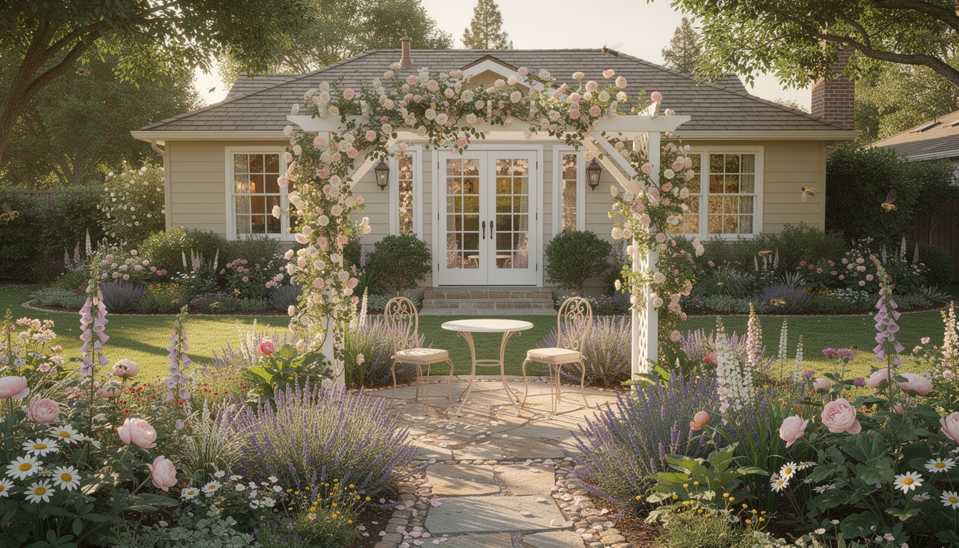 Cottage/English backyard in Sacramento, CA