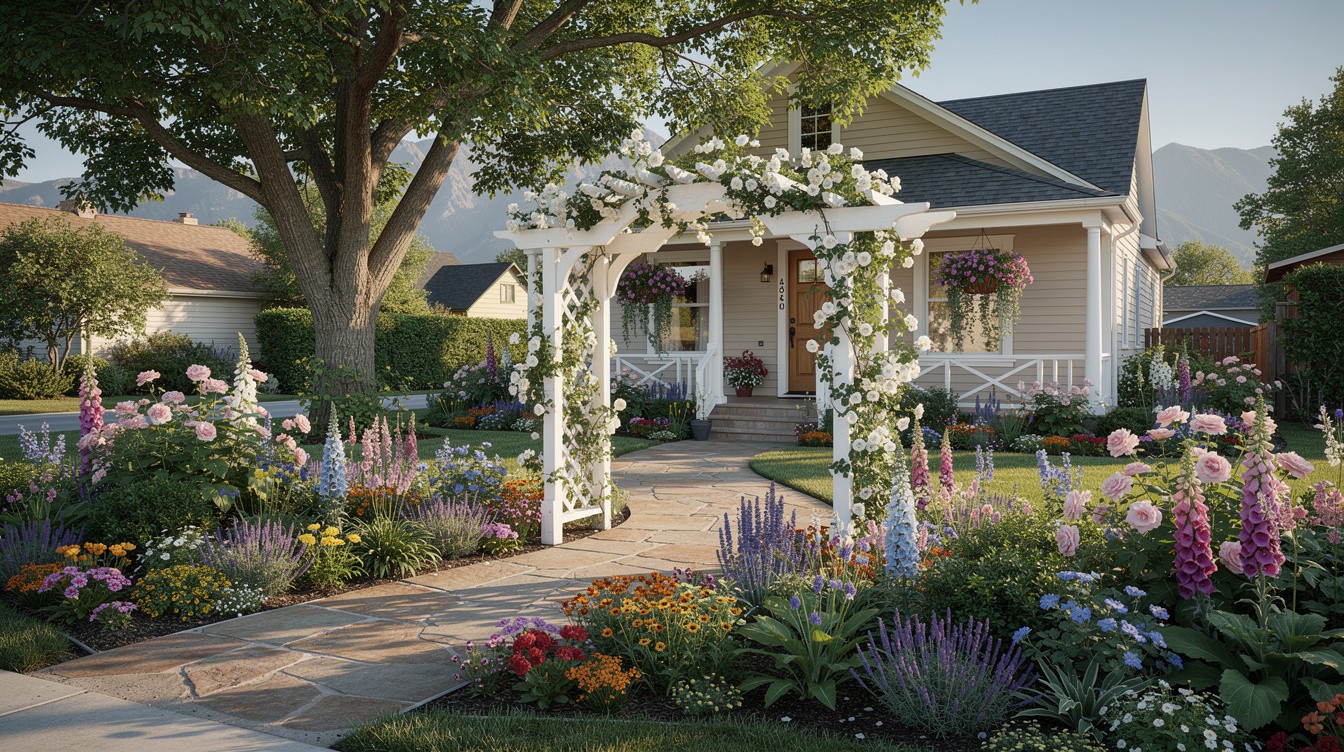 The Sugar House Wraparound Pergola — Cottage/English garden in Salt Lake City