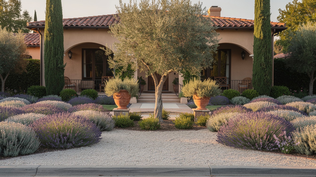 The Provencal Lavender Garden — Mediterranean garden in San Bernardino