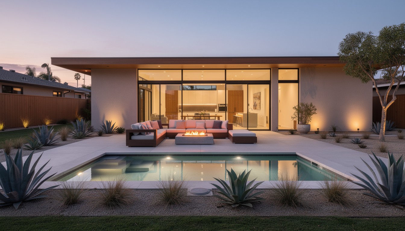 Modern/Minimalist backyard design in San Diego, CA
