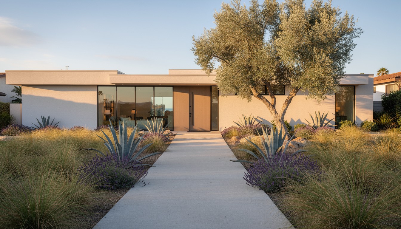 Modern/Minimalist front yard in San Diego, CA