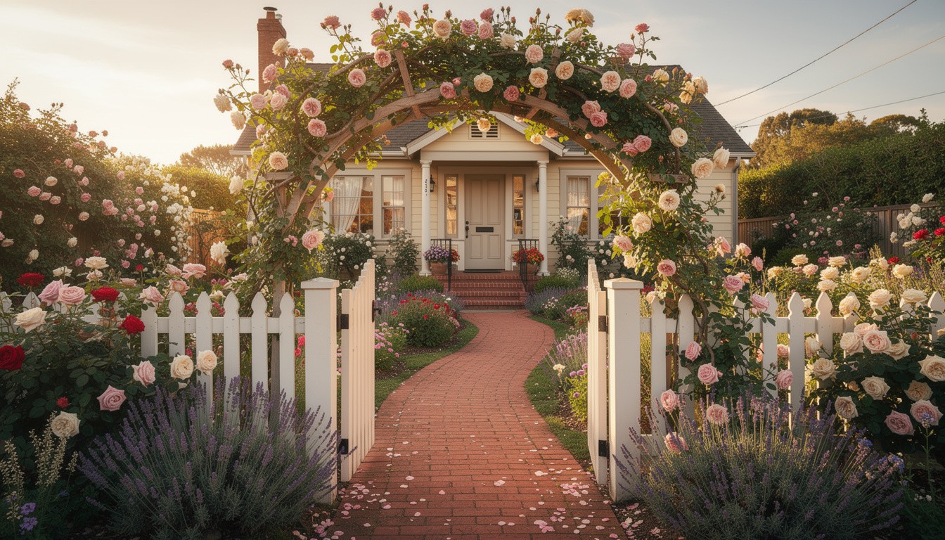 Cottage/English front yard in San Francisco, CA