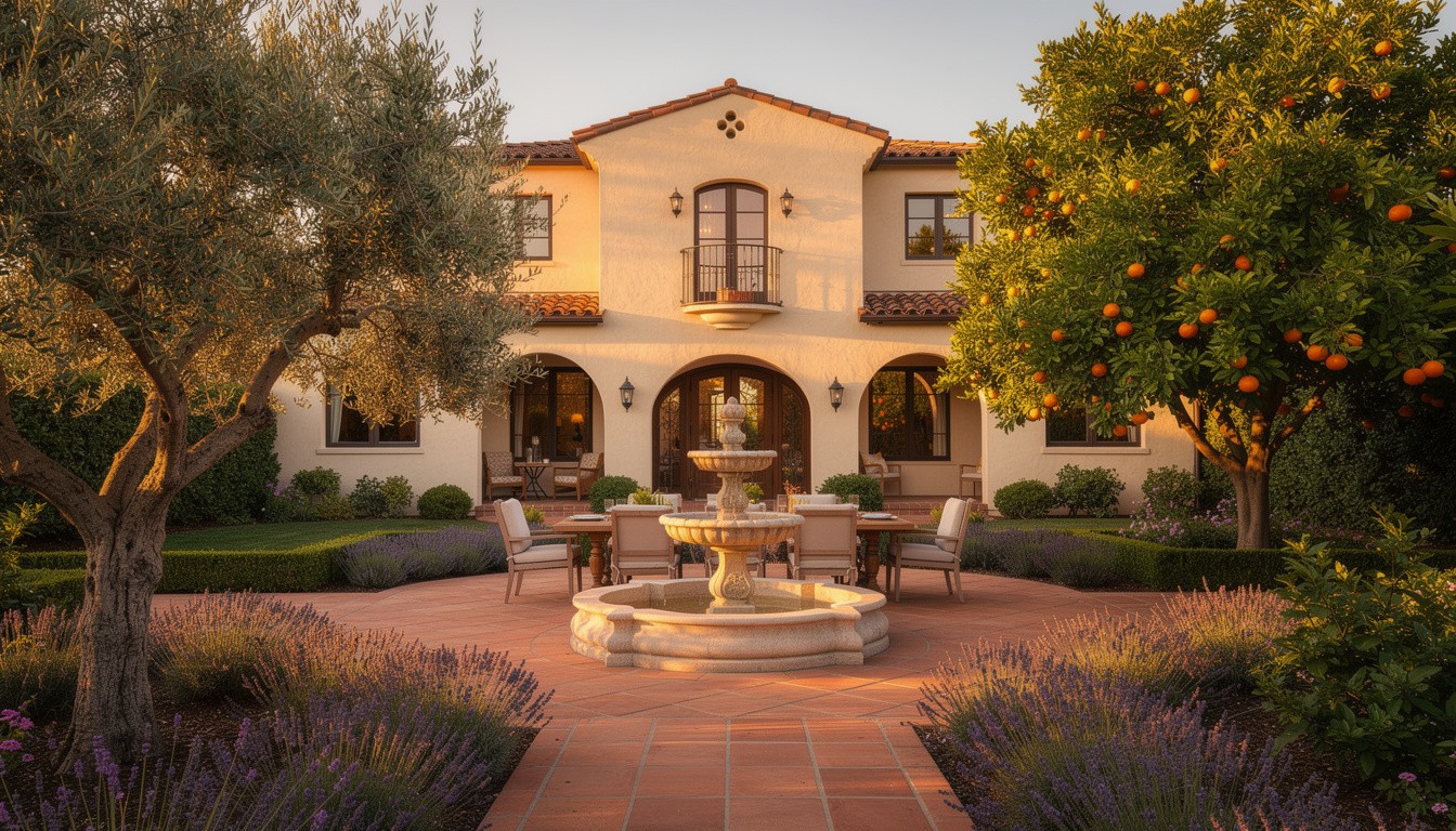Mediterranean backyard in San Francisco, CA