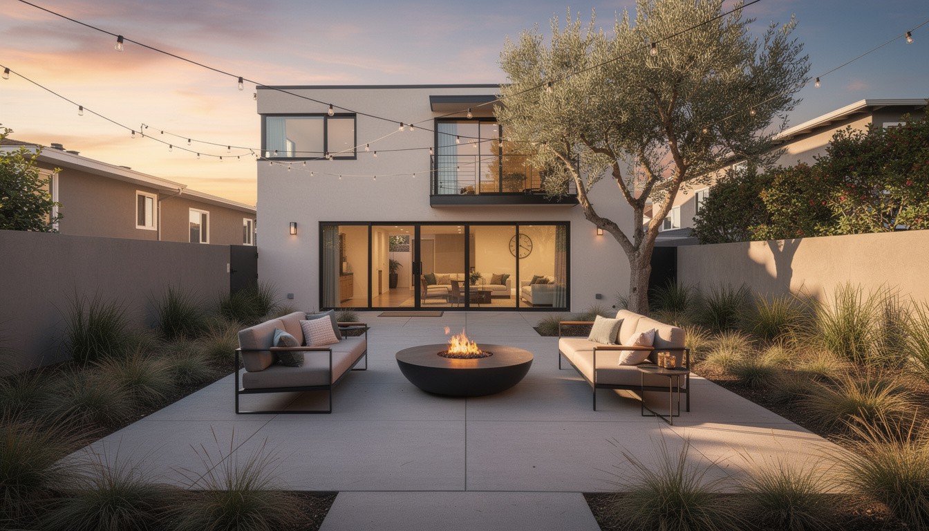 Modern/Minimalist backyard in San Francisco, CA