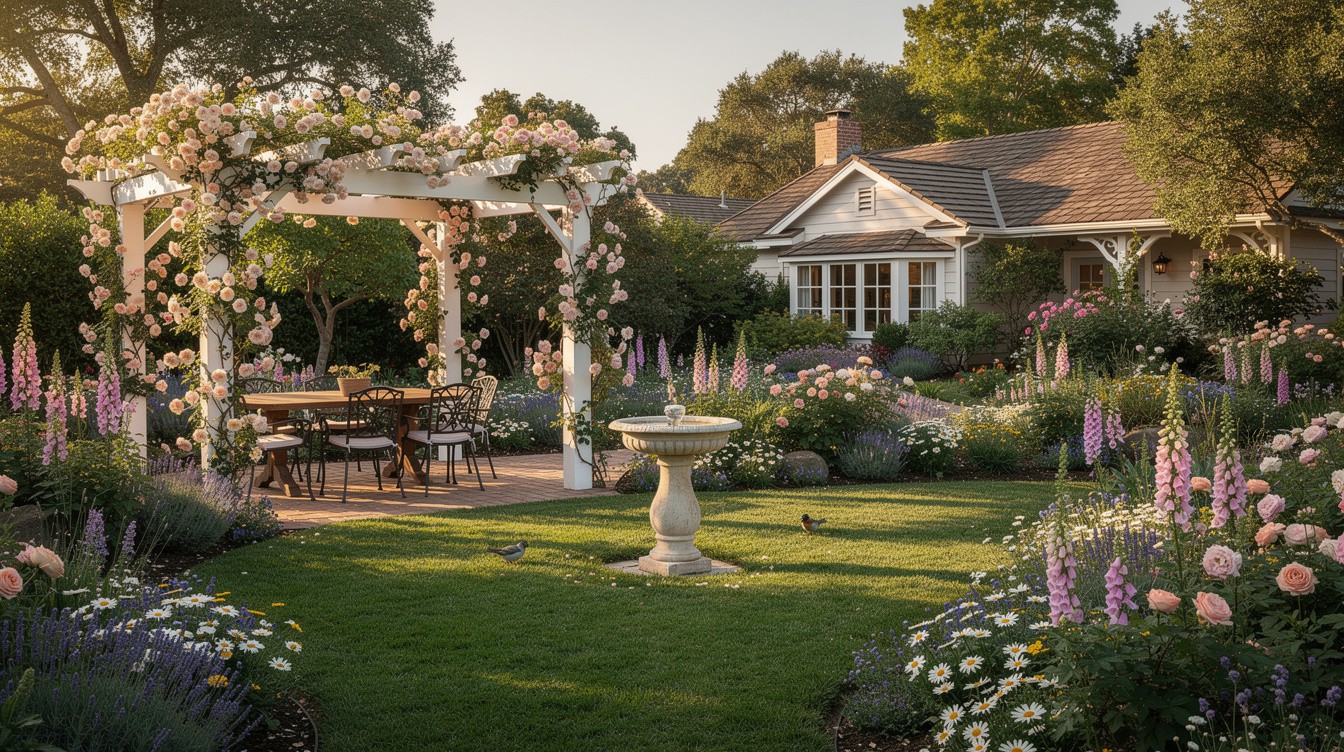 The Pergola Dining Retreat — Cottage/English garden in Santa Rosa