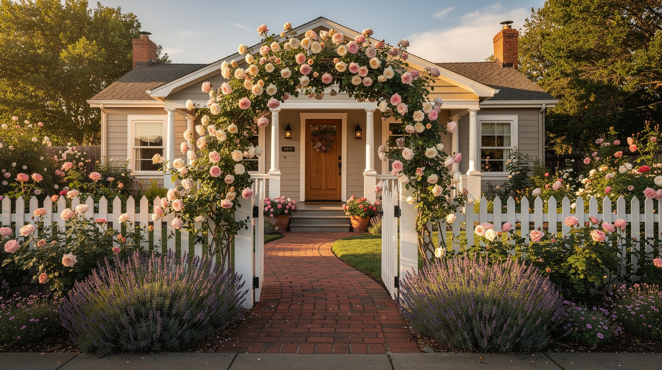 The Rose Arbor Gateway — Cottage/English garden in Santa Rosa