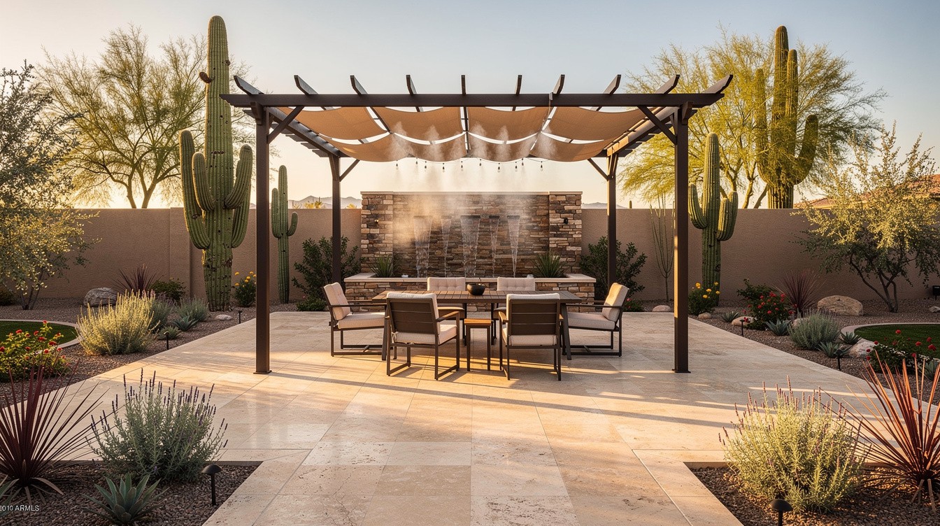 The Desert Backyard Retreat — Desert/Xeriscape garden in Scottsdale