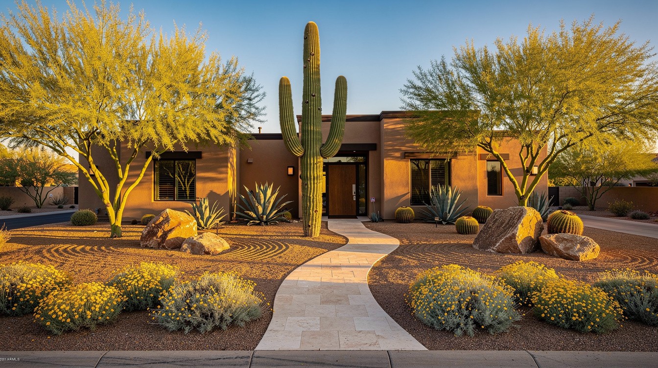 The Classic Scottsdale Desert Garden — Desert/Xeriscape garden in Scottsdale
