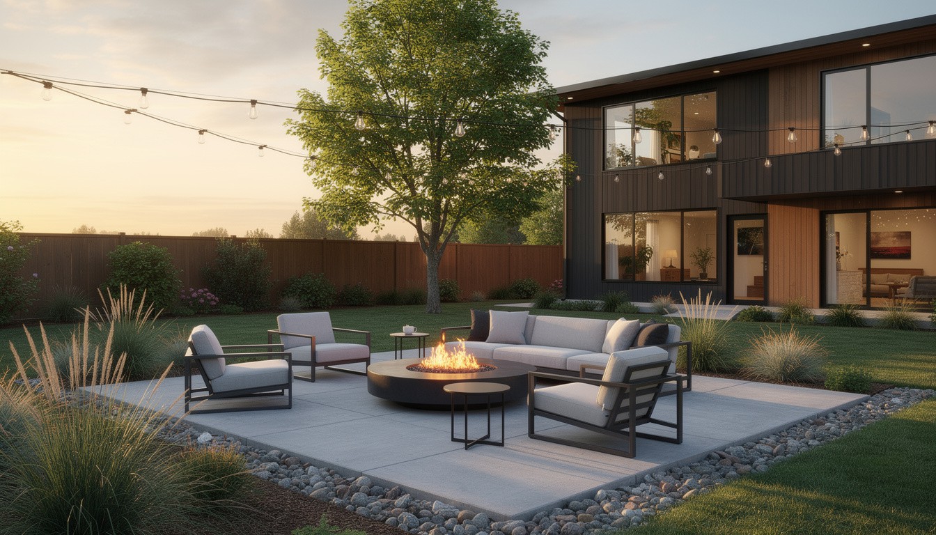 Modern/Minimalist backyard in Seattle, WA
