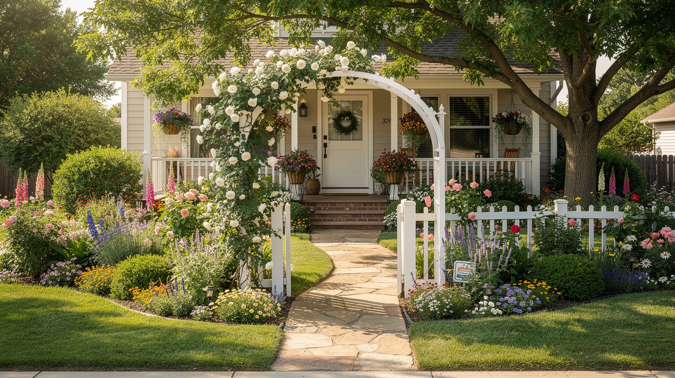 The Shade Tree Foxglove Walk — Cottage/English garden in Sioux Falls