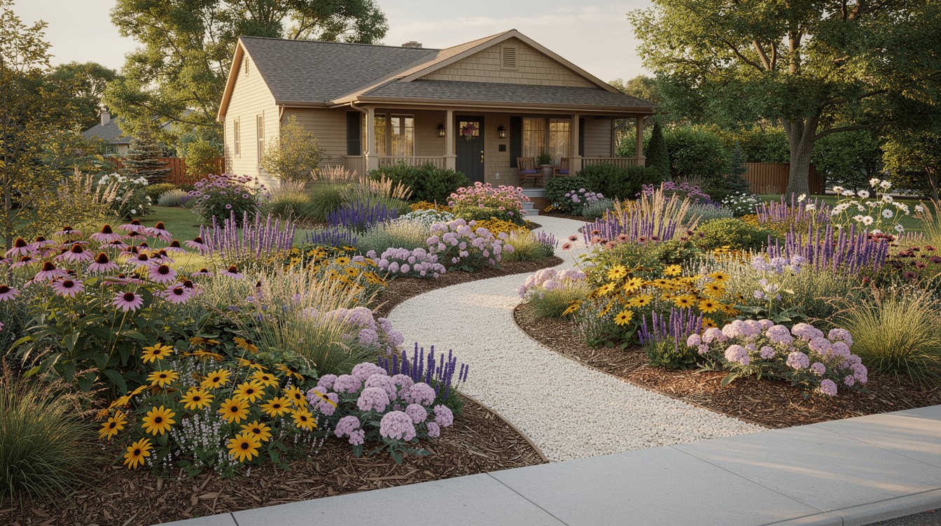 Minnesota Native Wildflower Cottage Garden — Cottage/English garden in St. Paul