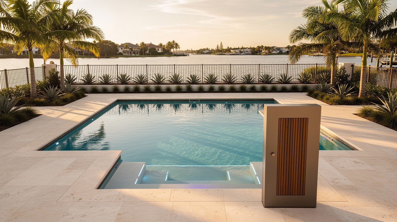 The Modern Coastal Pool Design — Modern/Minimalist garden in St. Petersburg
