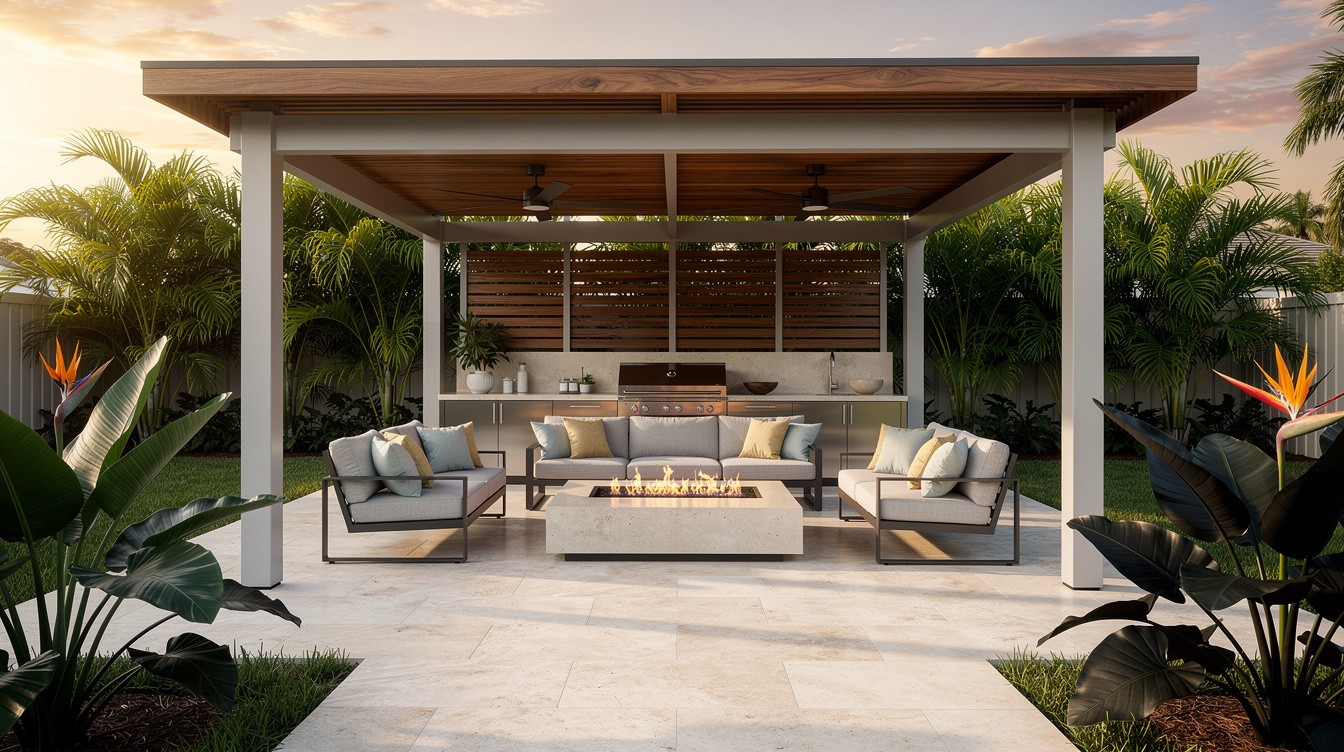 The Gulf Coast Outdoor Living Room — Modern/Minimalist garden in St. Petersburg