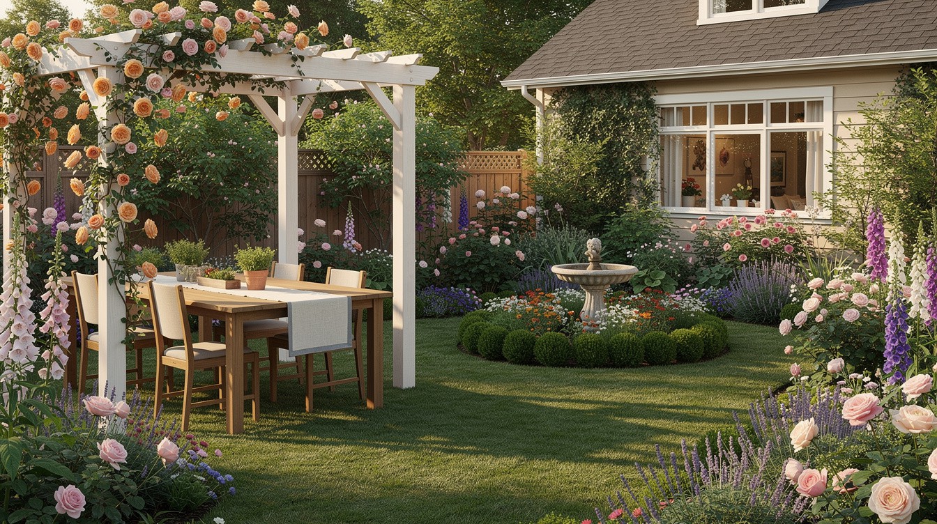 The Pergola Rose Room — Cottage/English garden in Tacoma