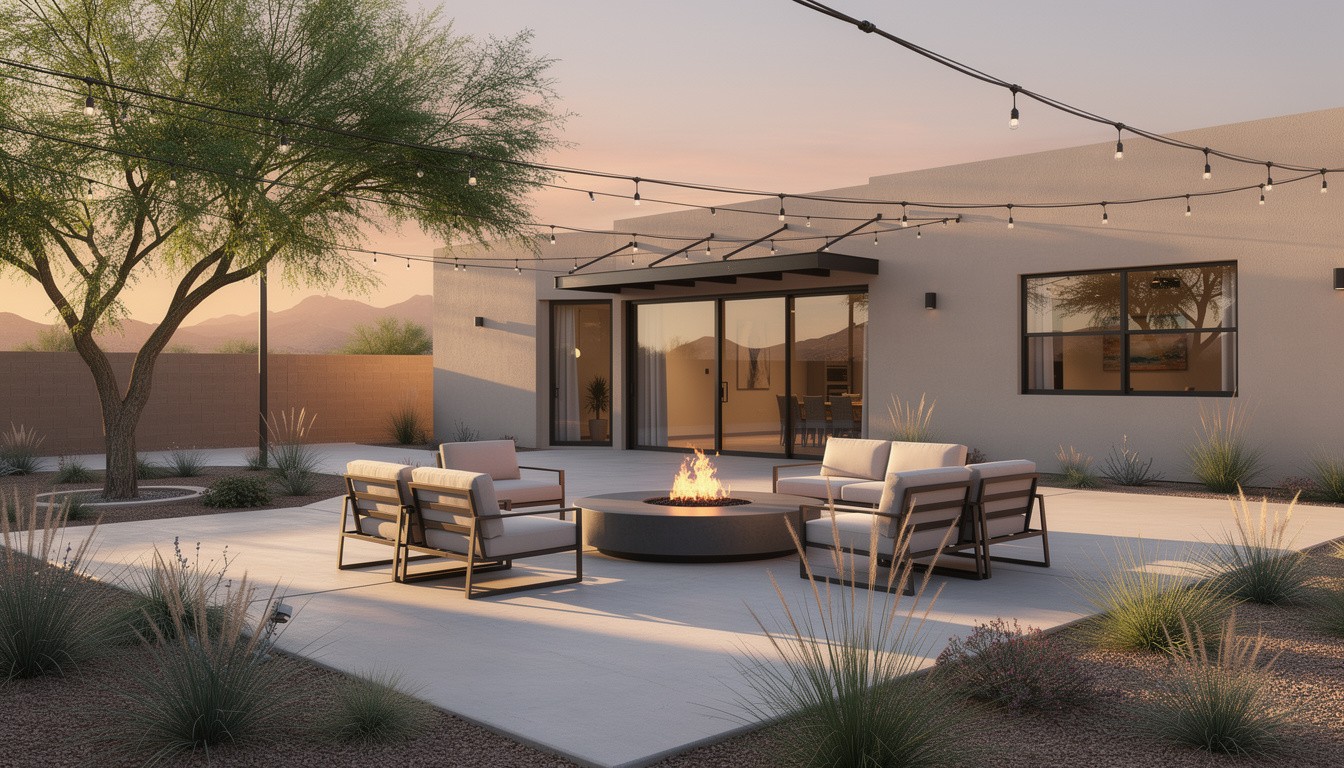 Modern/Minimalist backyard in Tucson, AZ