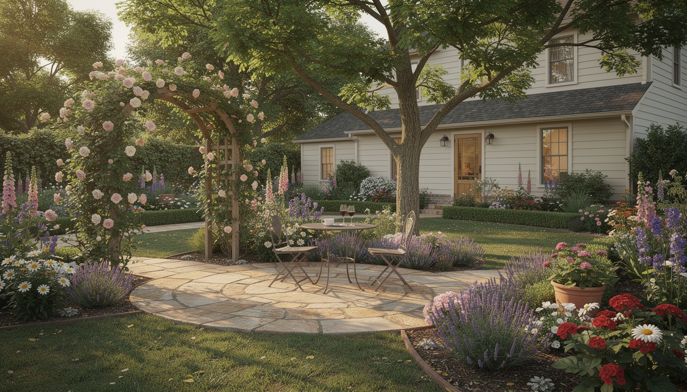 Cottage/English backyard in Tulsa, OK