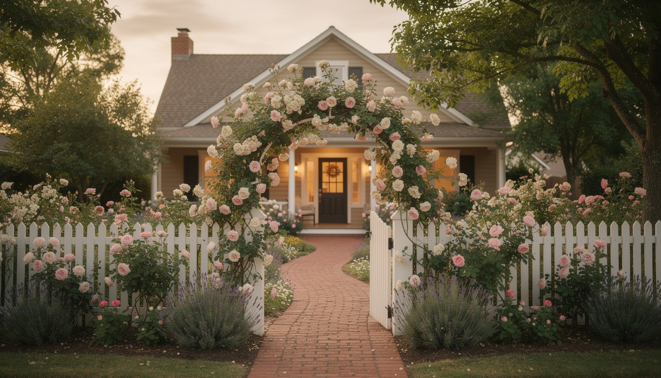 Cottage/English front yard in Tulsa, OK