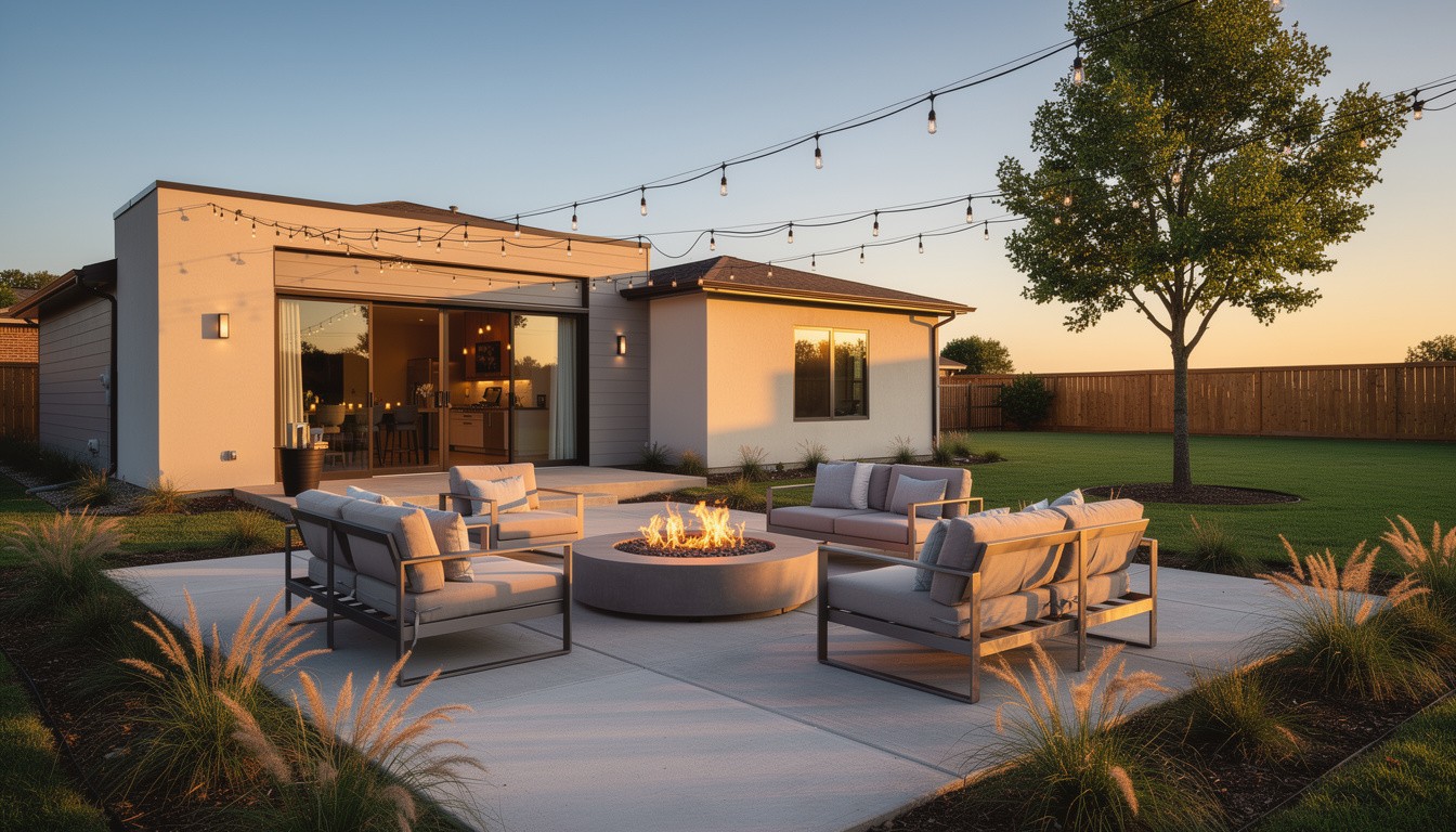 Modern/Minimalist backyard in Tulsa, OK