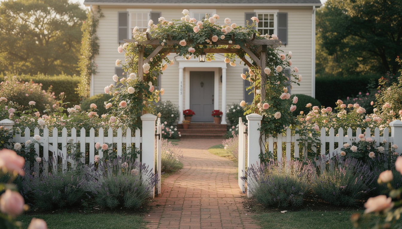 Cottage/English front yard in Washington, DC