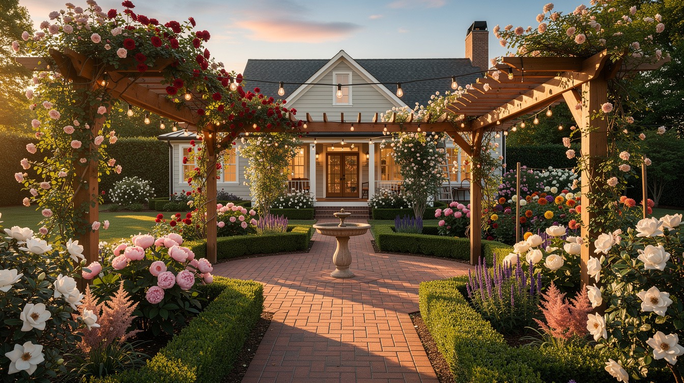 The Reynolda-Inspired Cottage Patio — Cottage/English garden in Winston-Salem