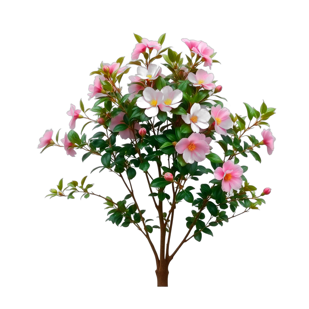 Adolphe Audusson Camellia for Modern/Minimalist gardens in Philadelphia